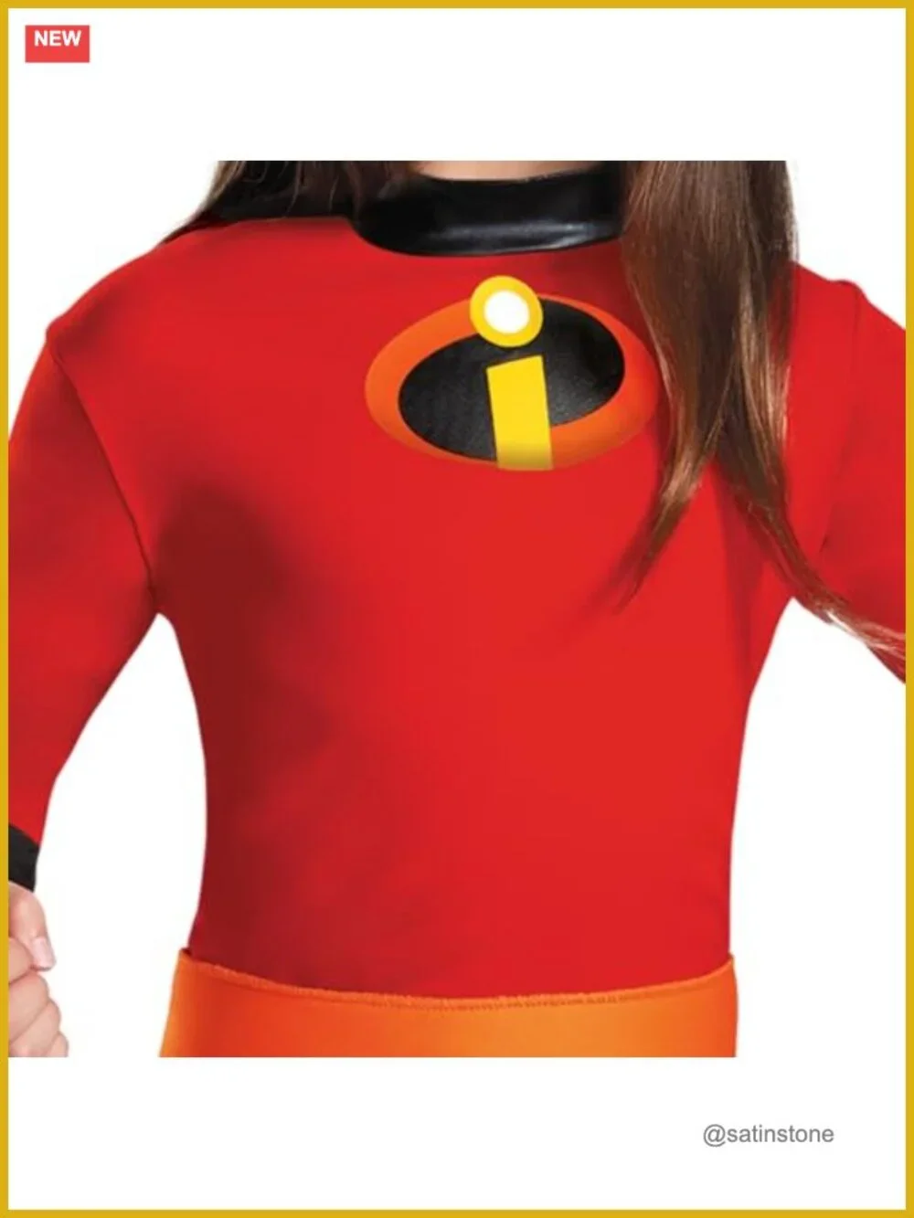Girls Incredibles Violet Costume Small 4-6x Jumpsuit Mask Halloween